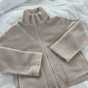 H&M Cream Teddy Jacket